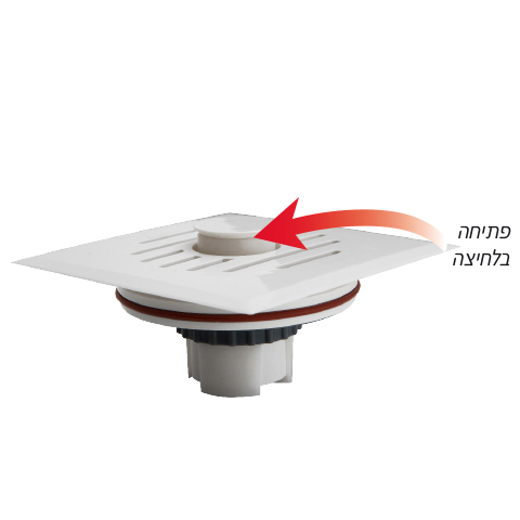 קליק פלוס רשת קפיצית מרובעת עם מסננת