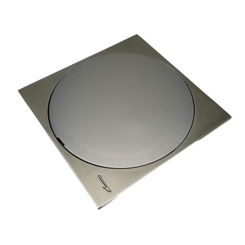 סטיל - מכסה מרובע למאסף נקז מים בגימור גרפיט