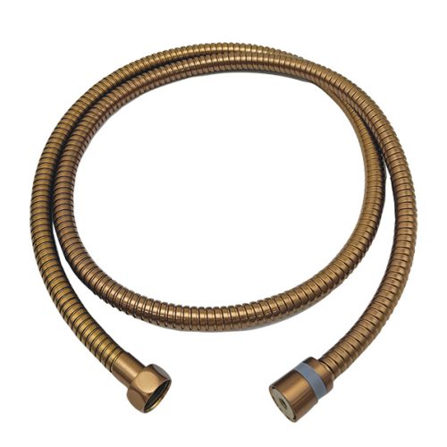 צינור מתכת שרשורי 1.5 מ' גימור רוזגולד