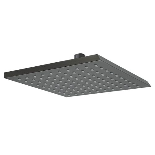 ראש מקלח מפל פלוס מרובע בגימור גרפיט