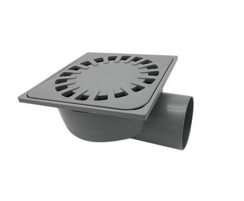 קולט גשם אופקי 250X250 יציאה 110