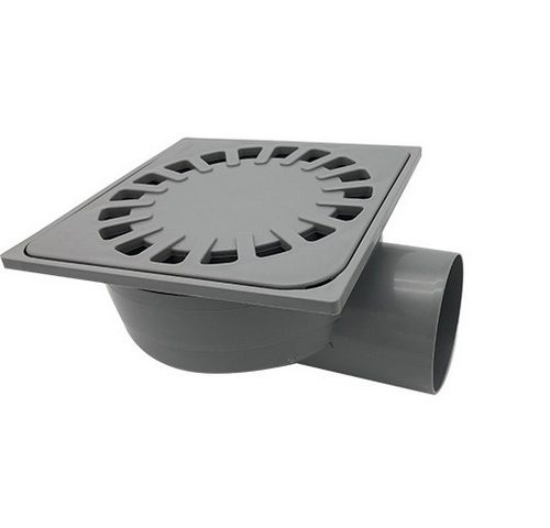 קולט גשם אופקי 250X250 יציאה 110