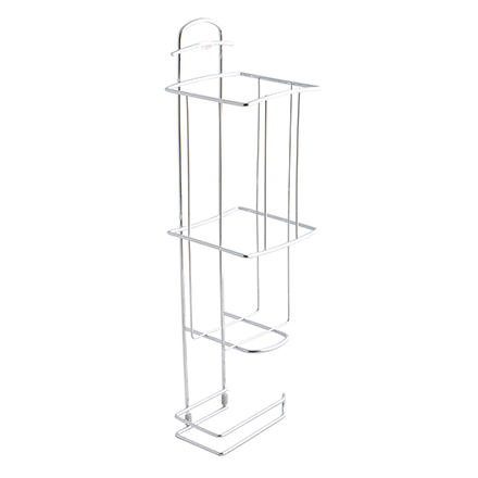 מתקן נייר טואלט לתלייה עם איחסון- טורינו